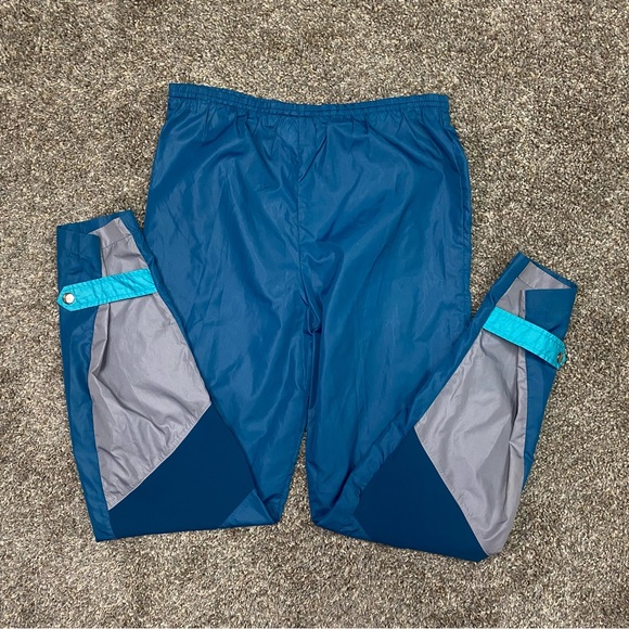 Vintage Nike mens blue gray pull on drawstring pants size L blue tag - Picture 8 of 15